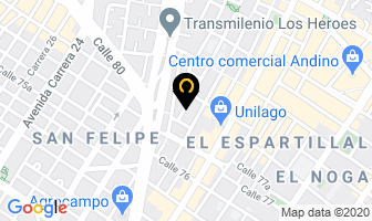 Mapa de Didáctica Proyectos Educativos Ltda. en Bogotá D.C