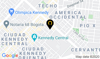 Mapa de Didacticos Kangurito's en Bogotá D.C