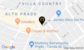 Mapa de Diebold Colombia S.a. en Barranquilla