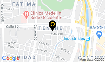 Mapa de Diebold Colombia S.a. en Medellín