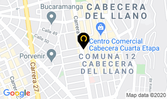 Mapa de Dientes Bellos en Bucaramanga
