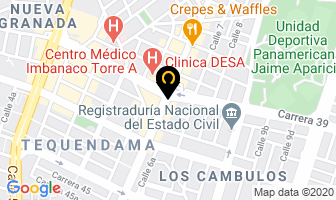 Mapa de Diesa Ingeniería en Cali