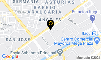 Mapa de Diesel Andino S.a. en Medellín