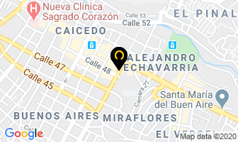 Mapa de Diesel Caribe en Medellín