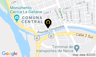 Mapa de Diesel Peña en Neiva