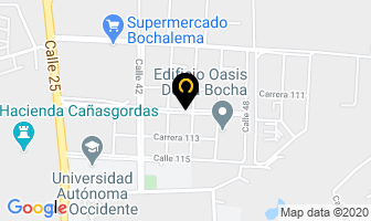 Mapa de Diex Operador Logístico S.a. en Cali