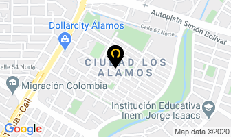 Mapa de Difusora Internacional en Cali