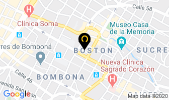 Mapa de Dígalo Con Flores en Medellín
