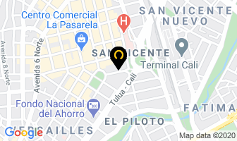 Mapa de Digital Center Of Service en Cali