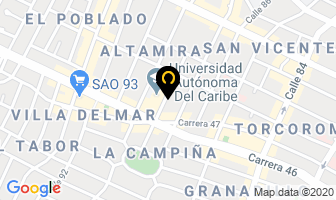 Mapa de Digital Storm Ltda. en Barranquilla