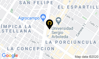 Mapa de Digitecnologia en Bogotá D.C