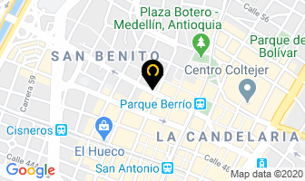 Mapa de Dimaco en Medellín