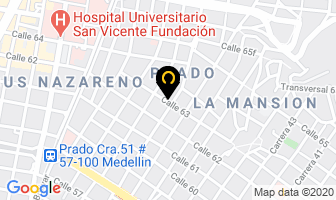 Mapa de Dimca Ltda en Medellín