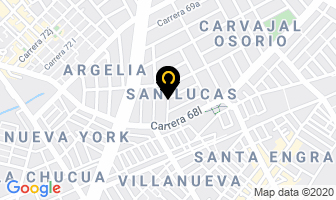 Mapa de Dimensión Diesel Laboratorio S.a.s. en Bogotá D.C