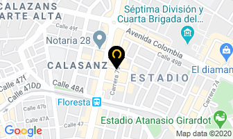 Mapa de Dimobe Sa en Medellín