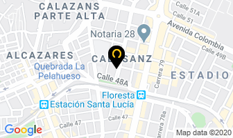 Mapa de Dinamic Gym en Medellín