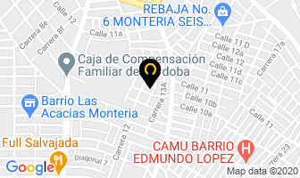 Mapa de Dinámica Activa en Montería