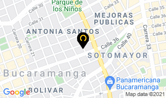 Mapa de Dinamyc Mobility S.a.s. en Bucaramanga