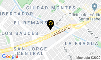 Mapa de Dinatrans S.a. en Bogotá D.C