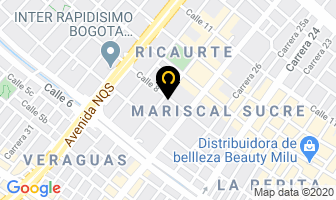 Mapa de Dinser en Bogotá D.C