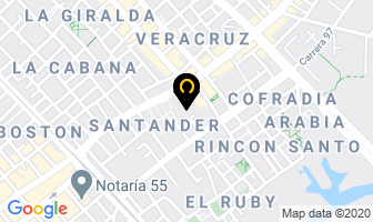 Mapa de Diócesis De Fontibón en Bogotá D.C