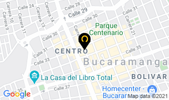 Mapa de Diosa Del Amor en Bucaramanga