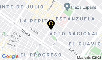Mapa de Directly Ltda. en Bogotá D.C