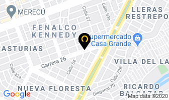 Mapa de Directorio Cristiano Del Valle en Cali