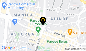 Mapa de Directv en Medellín