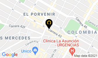 Mapa de Dis Surgical Ltda en Barranquilla