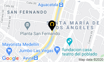 Mapa de Disantamaría en Medellín