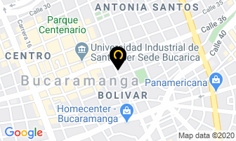 Mapa de Disaromas S.a. en Bucaramanga