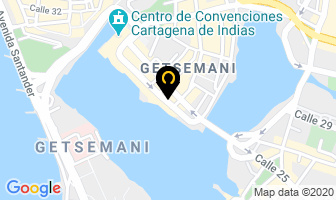 Mapa de Disco Mim Ltda. en Cartagena