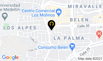 Mapa de Disco Party en Medellín