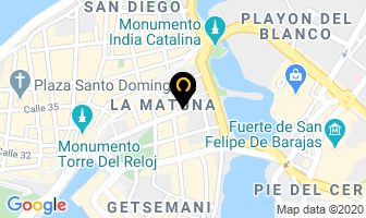 Mapa de Discomecoop en Cartagena