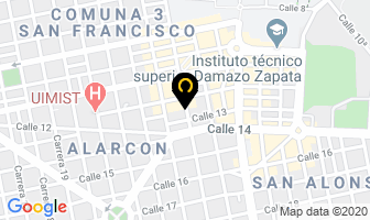 Mapa de Discon Ltda. en Bucaramanga