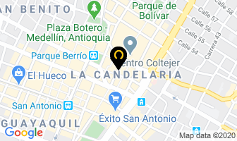 Mapa de Discos Preludio en Medellín
