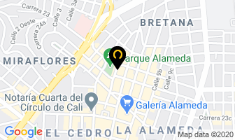 Mapa de Discoteca Cheche Cole en Cali