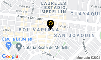 Mapa de Discoteca D'tacones en Medellín