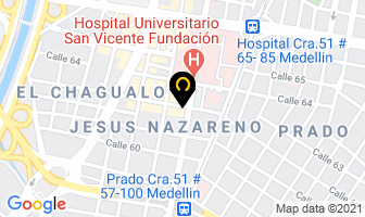 Mapa de Discoteca El Club en Medellín