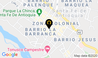 Mapa de Discoteca Escorpion en Santa Fe de Antioquia