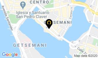 Mapa de Discoteca Leblón en Cartagena