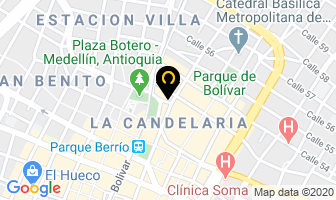 Mapa de Discoteca Metro Rumba Nutibara en Medellín