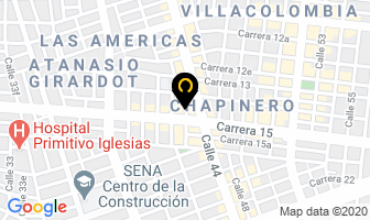 Mapa de Discoteca Video Café Vaca Loca en Cali