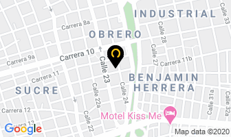 Mapa de Diseñamos Jb en Cali