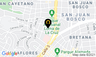 Mapa de Diseño Arquitectónico en Cali