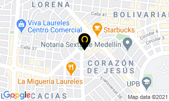 Mapa de Diseño De Marka S.a.s en Medellín