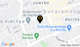 Mapa de Diseño Empresarial en Bucaramanga