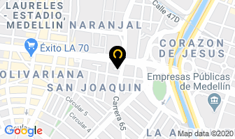 Mapa de Diseño Libre en Medellín