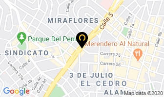 Mapa de Diseño Moda Martha Velez A en Cali